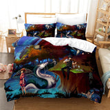 HULIANFU MY NEIGHBOUR TOTORO 3d Printed Bedding Set Duvet Cover Set with Pillowcase Twin Full Queen King Comforter Cover Sets Bedclothes