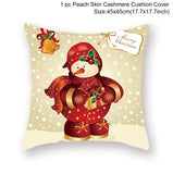 HULIANFU Santa pillowcase Happy New Year 2023 Xmas Gifts  Christmas Decor For Home Merry Christmas Ornament Navidad Natal Xmas Gifts