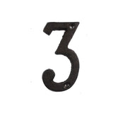 HULIANFU Metal Letters Numbers Cast Iron Decoration House Sign Doorplate DIY Cafe Wall CLH@8