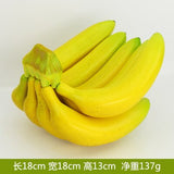 HULIANFU Simulation Fruit Model Photo Prop Artificial Banana Fake Emperor Banana Plastic Banana Bunches Funny Gift Fruit Shop Display Dec