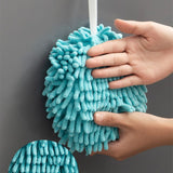 HULIANFU Wipe Hands Towel Ball Kitchen Lint-Free Clean Bathroom Absorbent Quick-Drying Towel Soft Touch Hand-Cleaning Home Health