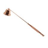 HULIANFU Vintage Metal Bell Shape Candle Snuffer Long Handle Banquet Extinguisher Candle Extinguisher Candle Wedding Home Accessories