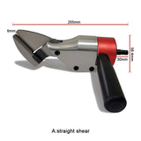 HULIANFU Metal Cutting Scissors Nozzle for Electric Drill Chuck Iron Disc Shears Plastic Cloth Wool Wire Mesh Cutter Air Screwdriver Use