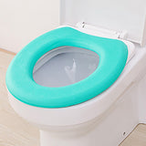HULIANFU Soft EVA Waterpoof Toilet Cover Seat Lid Cover Cushion Bathroom Decor Accessories Reusable Toilet Seat Cover Mat