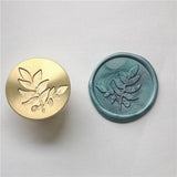 HULIANFU Wax Seal Stamp Retro Antique Sealing Wax Scrapbooking Stamps HEAD Wedding Decorative Metal Handle with love map Tree FLOWER ROSE
