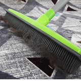 HULIANFU Multifunctional telescopic broom magic rubber besom cleaner pet hair removal brush home floor dust mop &amp; carpet sweeper