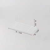 HULIANFU Nordic Home Wall Decoration Iron Grid Decor Photo Frame Postcards DIY Wall Art Display Mesh Storage Shelf Organizer Rack Holder