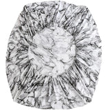 HULIANFU Nordic Mirco Fiber Marble Print Fitted Bed Sheet Single Elastic Band Double Bed Linen Home Soft Comfortable King Size Bedsheet
