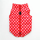 HULIANFU Winter Warm Pet Clothes For Small Dogs Windproof Pet Dog Coat Jacket Padded Clothing for Yorkie Chihuahua Puppy Cat Outfit Vest