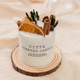 HULIANFU Soy Wax Fragrance Candles Romantic Pillar Candle Wedding Birthday Christmas Decoration Home Furnishing Scented Candle Hot Sale
