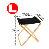 HULIANFU Ultralight Folding Chair Picnic Camping Chair Travel Foldable Aluminium Durable Portable Fishing Seat Outdoor Travel Furniture