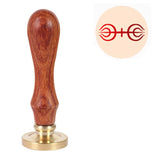 HULIANFU Vintage Stamp Wax Seal Beads Sticks Warmer Wax Sticks Melting Glue Furnace/Spoon Tool Stove Pot For Wax Seal Stamp Candle