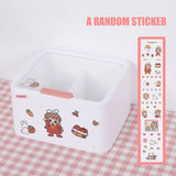 HULIANFU W&amp;G Toilet Organizer Adhesive Large Storage Box Sanitary Napkin Organizer for Cosmetics Decorative Box Bathroom Accessories