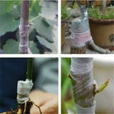 HULIANFU Nursery Grafting Tape Roll Stretchable Self-adhesive Degradable White Grafting Tape  Plant Tie Tape Grafting Film Band