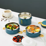 HULIANFU TUUTH Multi-layer Lunch Box for Office Worker Big Capacity Food Grade Stainless Steel Bento Box Food Container School Picnic
