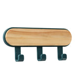 HULIANFU Self Adhesive Kitchen Wall Door Hook Key Holder Rack Towel Hanger Bathroom Rack Hooks Aluminum Multi-Purpose Storage Hooks