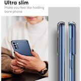 HULIANFU Ultra Thin Silicone Phone Case On For Samsung Galaxy S21 S20 Fe Ultra S10 S9 S8 Plus Lite Soft Clear Full Back Case Cover Fundas