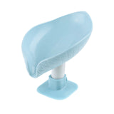 HULIANFU Leaf Shape Soap Box Drain Soap Holder Box Bathroom Accessories Toilet Laundry Soap Box Bathroom Supplies Tray Gadgets