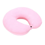 HULIANFU U-shaped Travel Pillow Soft Pillow Cushion To Protect The Neck and Cervical Spine Plush Pillowcase for Outdoor Travel Aircraft
