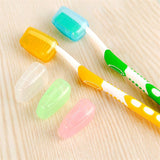 HULIANFU Travel Accessories Toothbrush Tube Cover Case Cap Fashion Plastic Suitcase Holder Baggage Boarding Portable Bathroom Accessories