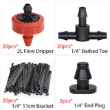 HULIANFU RBCFHl 5-100m 4/7mm PVC Garden Watering Hose  Micro Irrigation Pipe Drip Irriation Tubing Sprikler for Lawn Balcony Greenhouse
