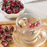 HULIANFU Mini Dry Rose Bud Natural Dried Flowers Organi Jasmine Flower Jujube Fruit Kitchen Decor Wedding Party Decoration Air Refreshing