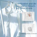 HULIANFU Japan Color Bleaching Powder Stain Removing Bleaching Agent General Whitening Decontamination Reducing Agent for White Clothes