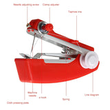 HULIANFU Mini Sewing Machines Needlework Cordless Hand-Held Clothes Useful Portable Sewing Machines Handwork Tools Sewing Accessories