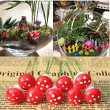 HULIANFU Mini Craft Figurine Plant Pot Garden Ornament Miniature Fairy Garden Decor DIY