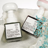 HULIANFU Soap Bottle Foaming Lotions Refillable Bottle Flower Pump Head Soap Shampoo Cosmetic Empty Bottle 250ML