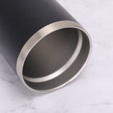 HULIANFU Thermal Mug Beer Cup Tumbler Stainless Steel Double Wall Vacuum Insulated Coffee Tea Mug Wide Mouth Water Bottle Drinkware
