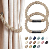 HULIANFU Magnetic Curtain Holder Strong Magnet Curtain Clip Tiebacks for Living Room Home Decoration Accessories