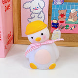HULIANFU W&amp;G Kawaii Night Light Cartoon Creative Night Light Unplugged Bunny Decoration Bedroom Bedside Lamp Desk Lamp Home Decoration