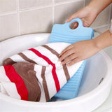 HULIANFU Plastic Washboard Antislip Thicken Washing Board Clothes Cleaning For Laundry Cleaning Tool Bathroom Accessories