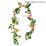 HULIANFU Wedding Decoration 10-40cm Rattan Wreath Metal Hoop Wreath Decor Floral Hoop Christmas Decor for Home Hanging Artificial Flower