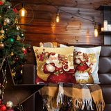 HULIANFU Santa pillowcase Happy New Year 2023 Xmas Gifts  Christmas Decor For Home Merry Christmas Ornament Navidad Natal Xmas Gifts