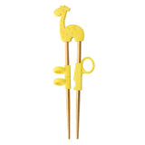 HULIANFU Reusable Stainless Steel Cute Portable Chopsticks For Kids Learning Training Chopsticks Food Sticks Learner Kids Enlightenment