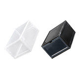 HULIANFU Shoe Storage Box Home Hallway Stackable PP Shoe Organizer Case Sneaker Storage Box, Transparent