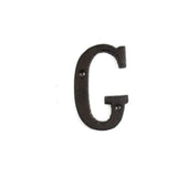 HULIANFU Metal Letters Numbers Cast Iron Decoration House Sign Doorplate DIY Cafe Wall CLH@8