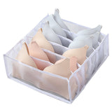 HULIANFU Underwear Bra Organizer Storage Box Drawer Closet Organizers Divider Boxes For Underwear Scarves Socks Bra