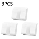 HULIANFU Punch Free Wall Mounted Organizer Storage Box Remote Control Mounted Mobile Phone Plug Wall Holder Charging Multifunction hook
