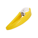 HULIANFU Kitchen Accessories Banana Slicer Fruit Vegetable Sausage Slicer Stainless Steel Banana Cutter Salad Sundaes Tools Cooking Tools