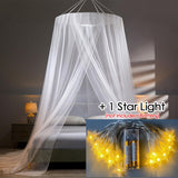 HULIANFU   YanYangTian Bed Canopy on the Bed Mosquito Net Summer Camping Repellent Tent Insect Curtain Foldable Net living room Bedroom