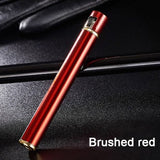 HULIANFU Mini Cigarette Lighter Grinding Wheel Flint Free Fire Butane Gas Lighter Portable Can Be Placed Cigarette Box Smoke Accessories