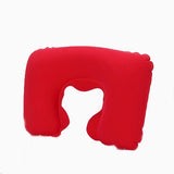 HULIANFU U Shaped Travel Pillow Inflatable Neck Car Head Rest Air Cushion for Travel Office Nap Head Rest Air Cushion Neck Pillow