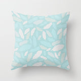 HULIANFU Super Hot Hipster Light Blue Green Mint Cushion Cases Modern Geometry Print Boho Decorative Pillowcase Sofa Couch Throw Pillows