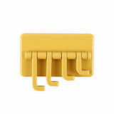 HULIANFU Three Branch Rotatable Seamless Adhesive Hook Strong Bearing Stick Hook Kitchen Wall Hanger Bathroom Kitchen supplies Hooks