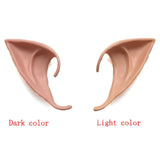HULIANFU Party Decoration Latex Ears Fairy Cosplay Costume Accessories Angel Elven Elf Ears Photo Props Adult Kids Toys Halloween Supply