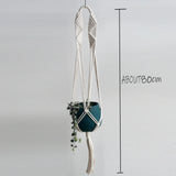 HULIANFU New arrival good quality handmade macrame plant hanger, pot holder  pot hanging  pot tray for garden for home