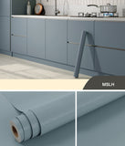 HULIANFU 2023 Kitchen Oil-proof Transparent Film Thick Self Adhesive Waterproof Countertop Furniture Marble Wallpaper Bathroom Decor Stickers